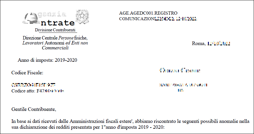 L'Agenzia - Avviso Dell’11 Novembre 2022 - Agenzia Delle Entrate