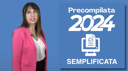 Precompilata 2024 - La compilazione semplificata